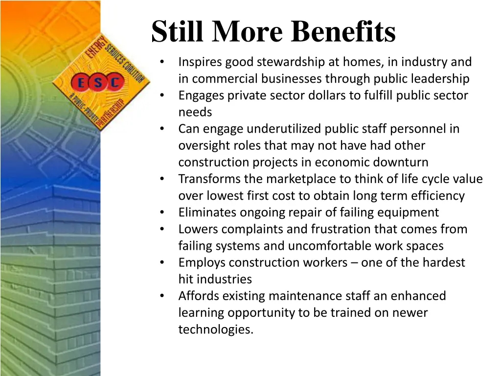 still more benefits inspires good stewardship