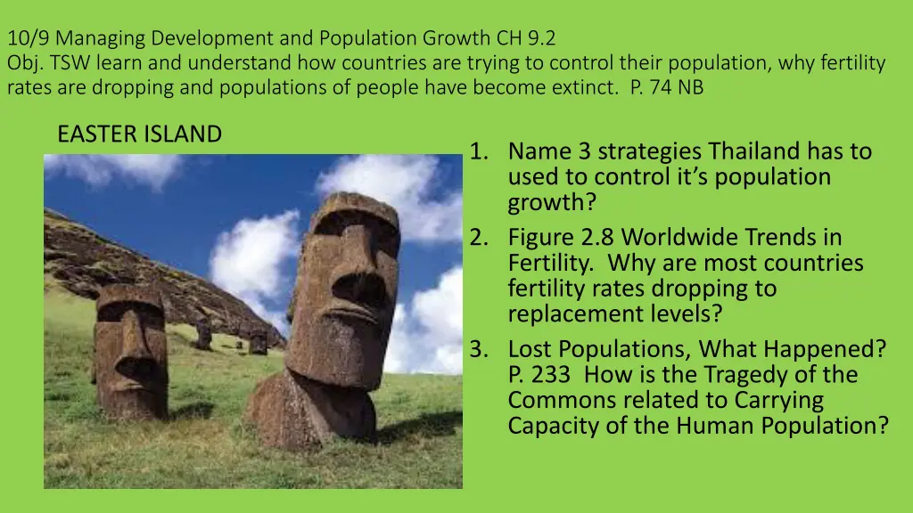 10 9 managing development and population growth