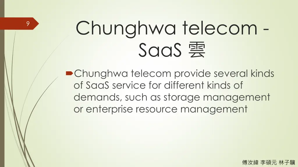 chunghwa telecom saas