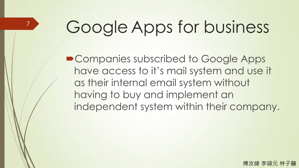 google apps for business
