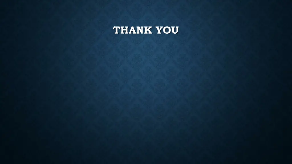 thank you