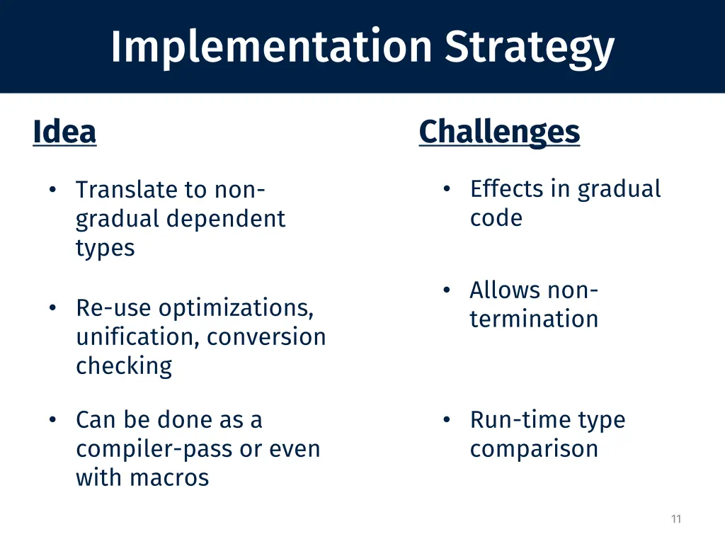 implementation strategy