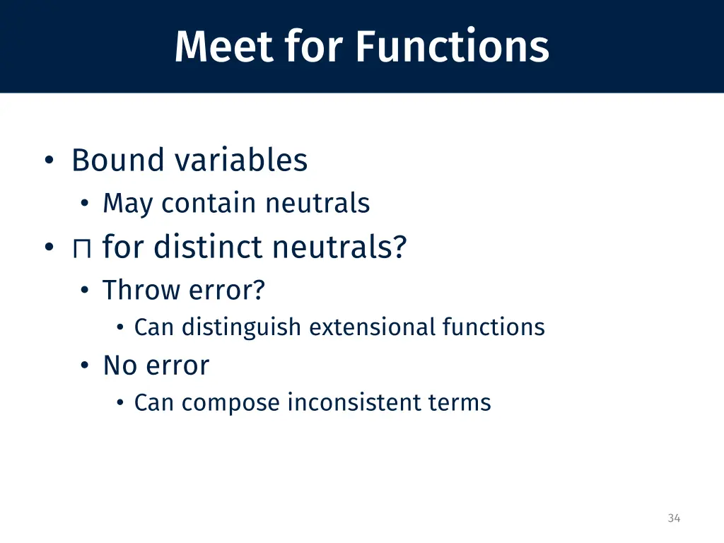 meet for functions