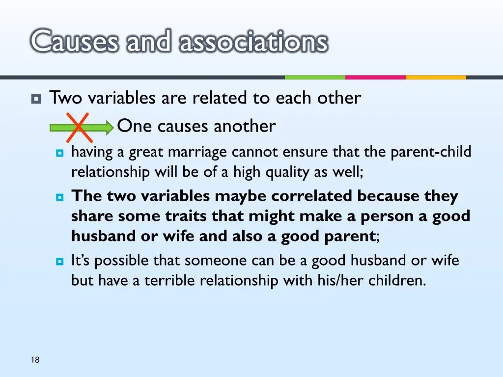 causes and associations
