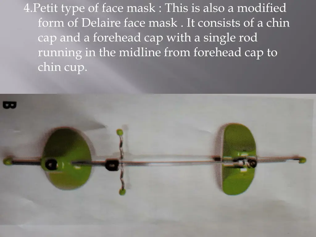 4 petit type of face mask this is also a modified