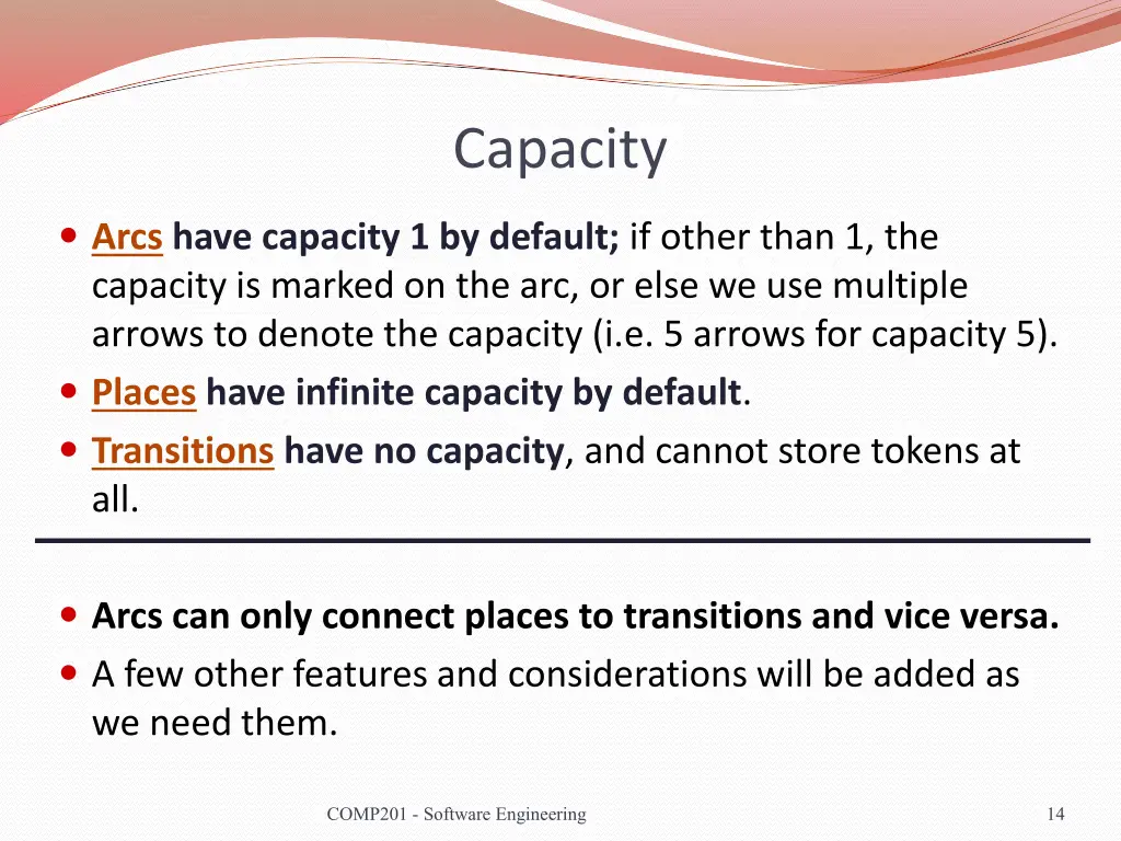 capacity