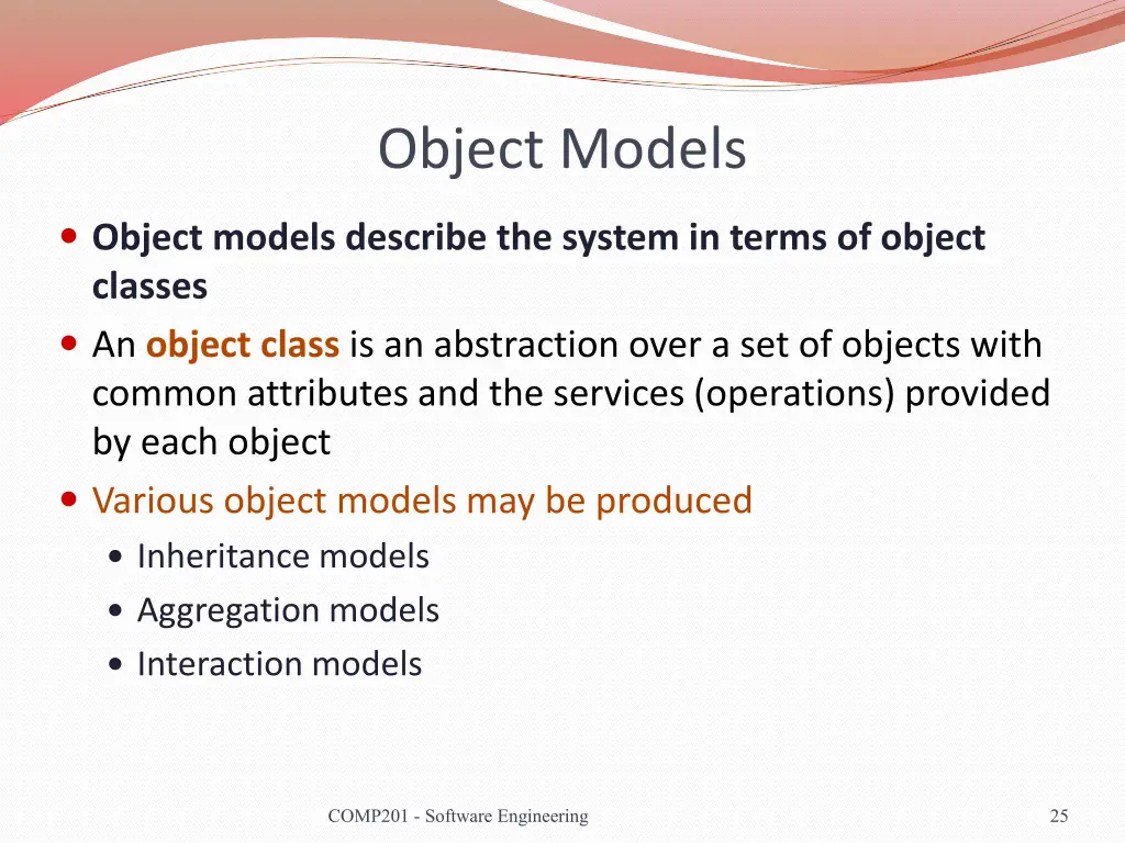 object models