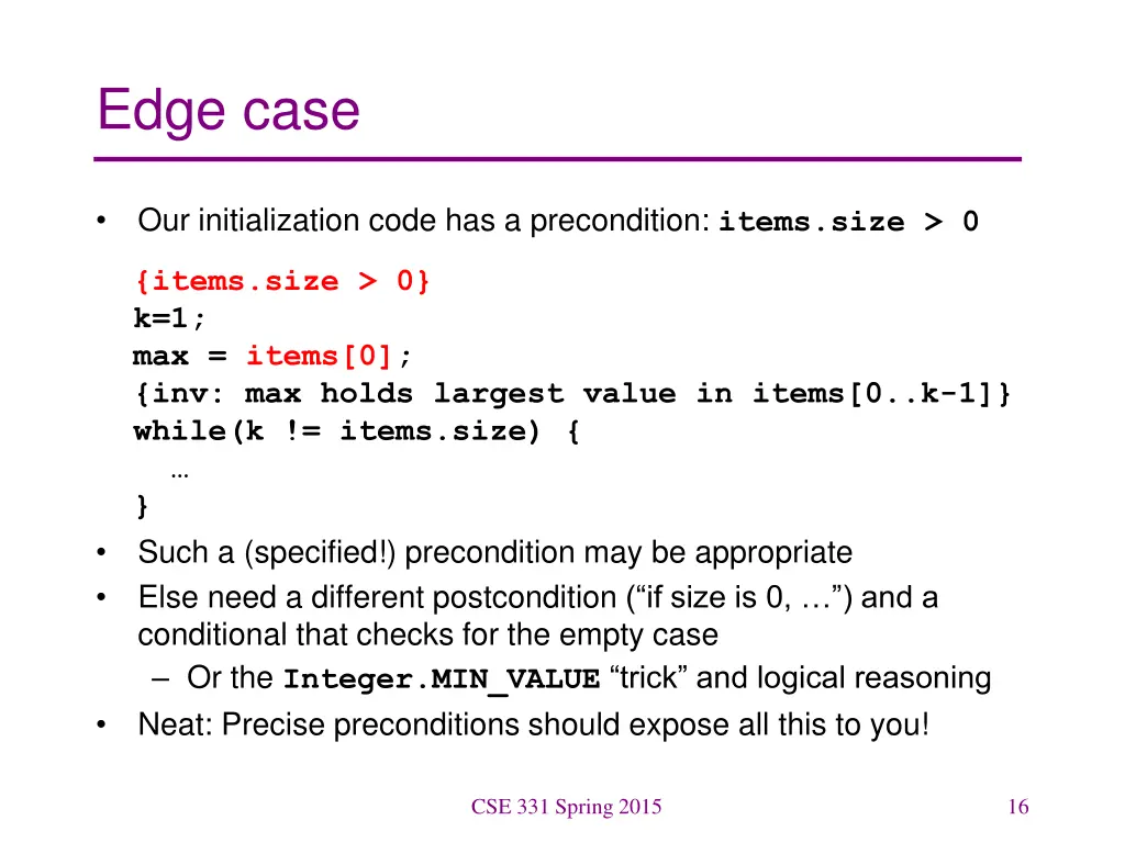 edge case