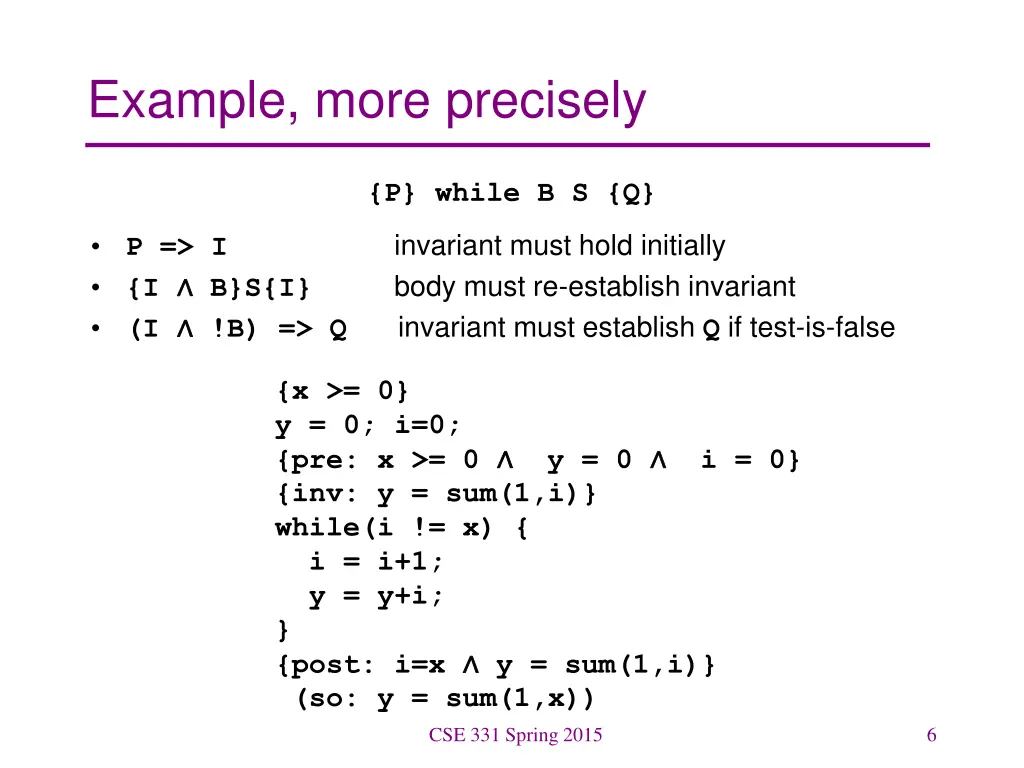 example more precisely
