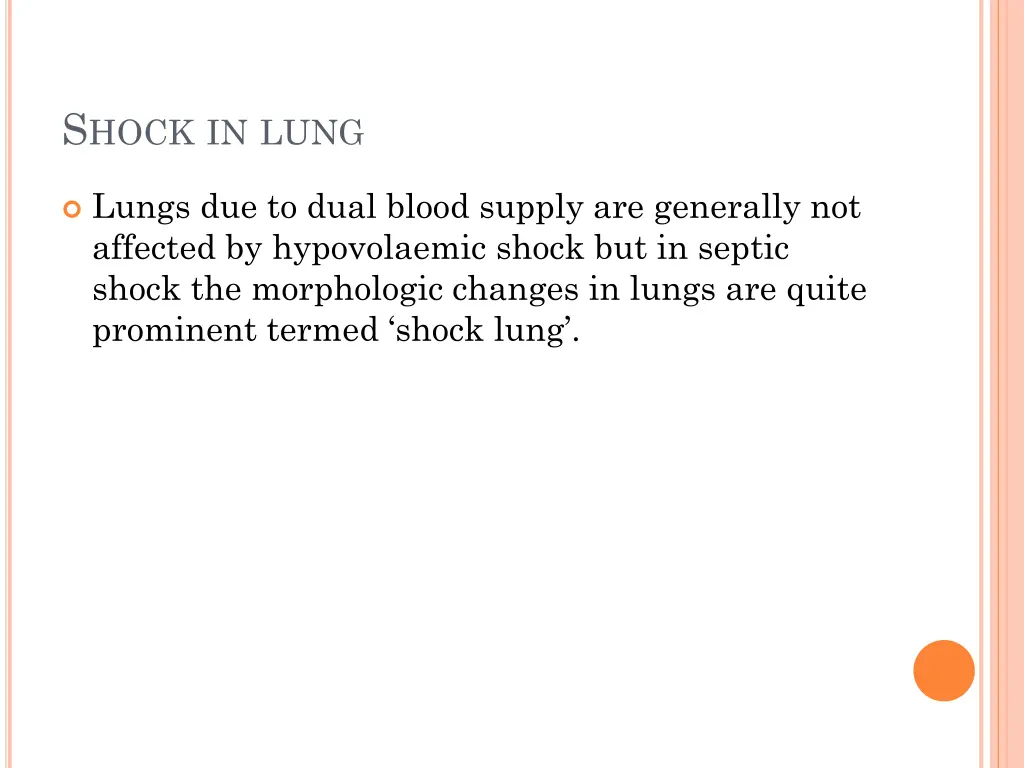 s hock in lung