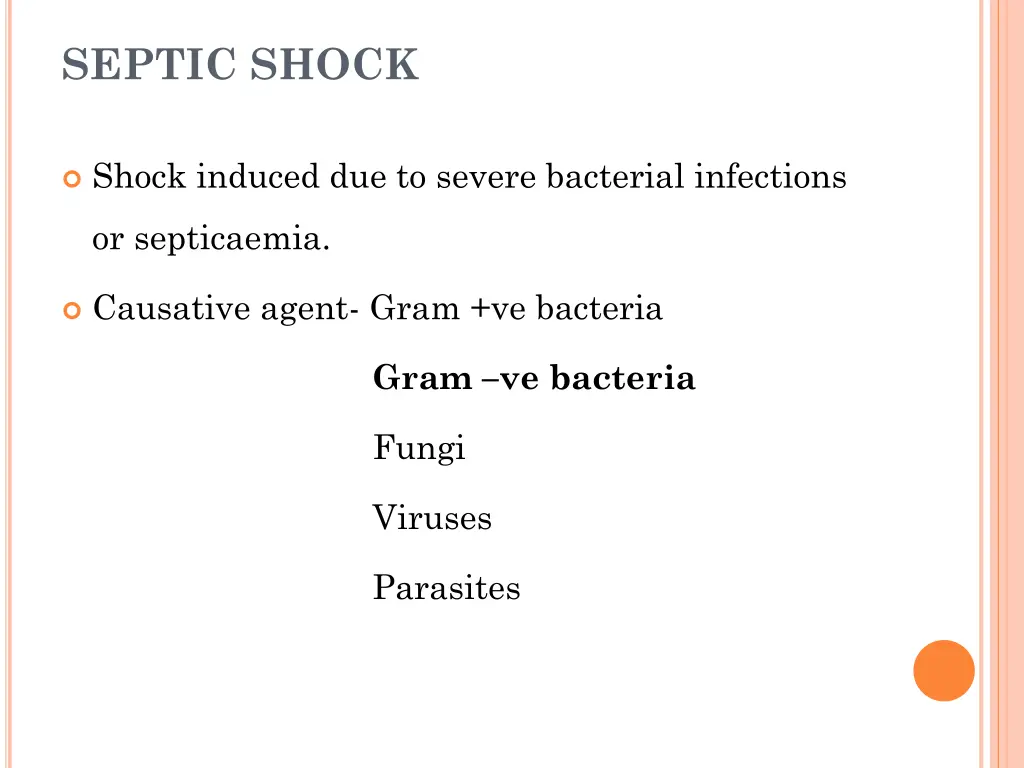 septic shock