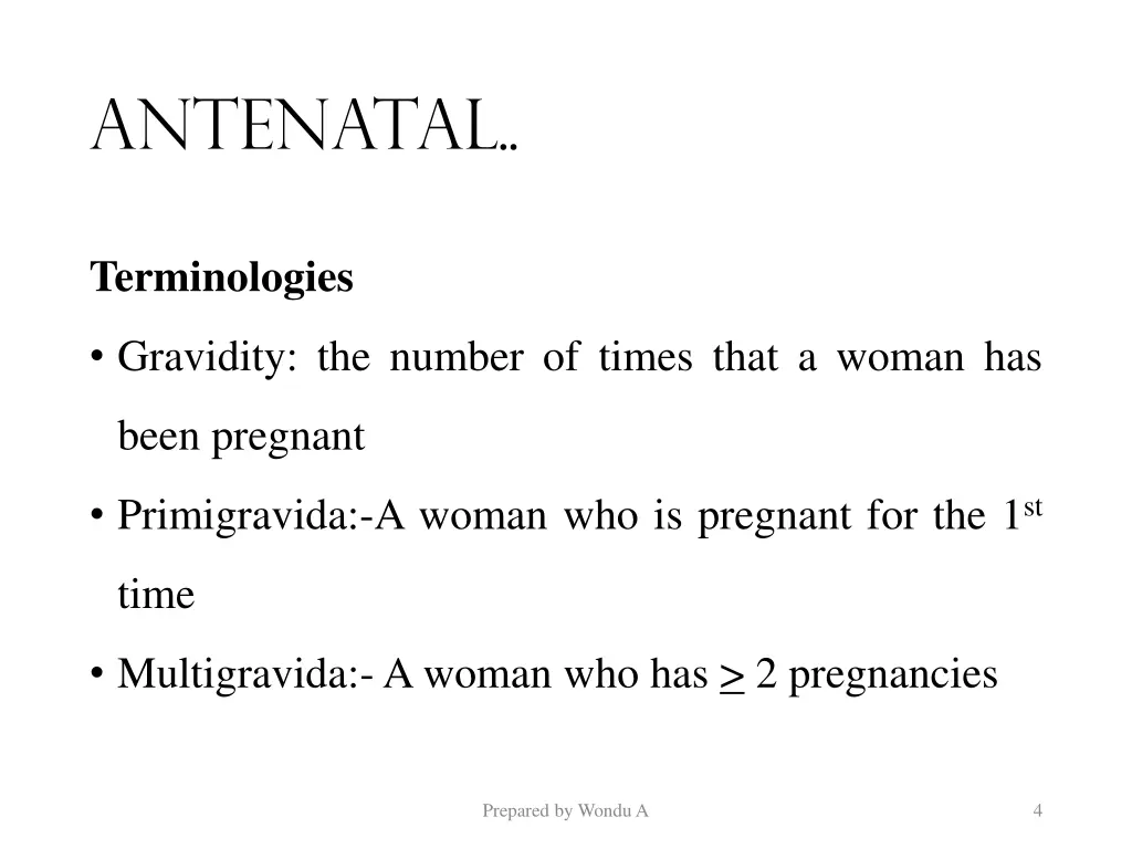 antenatal 1