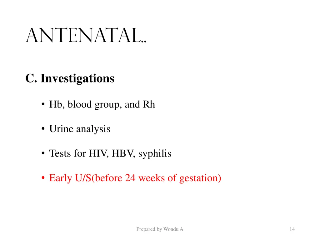 antenatal 11