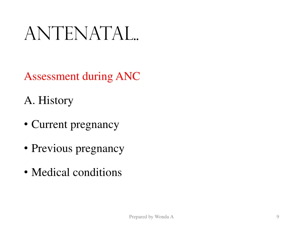 antenatal 6