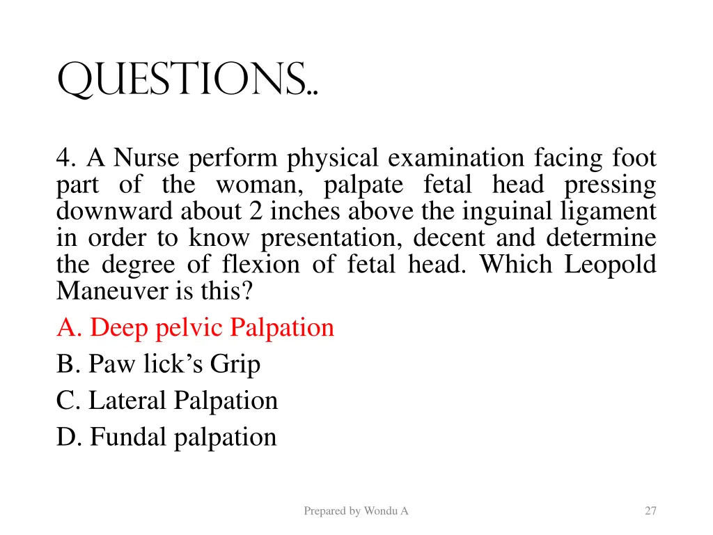 questions 2