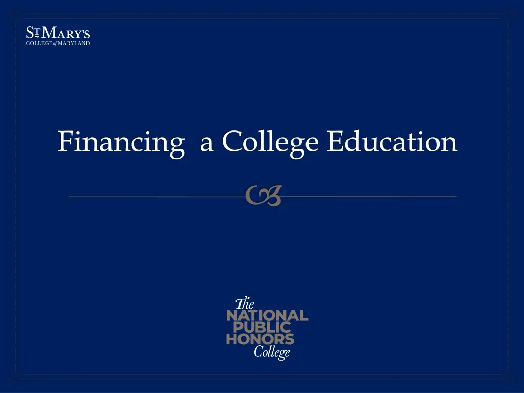 financing a college education