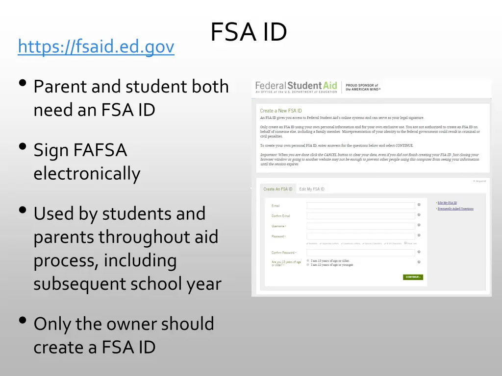 fsa id