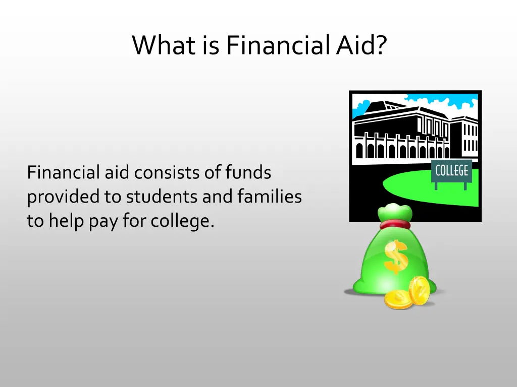 what is financial aid