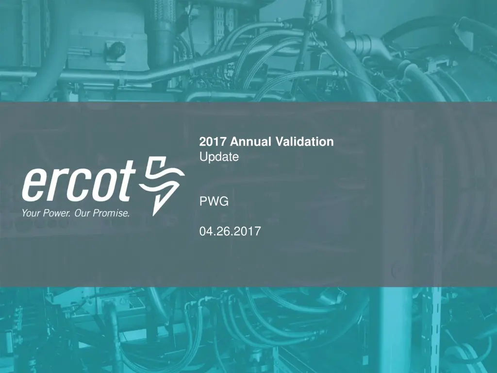 2017 annual validation update