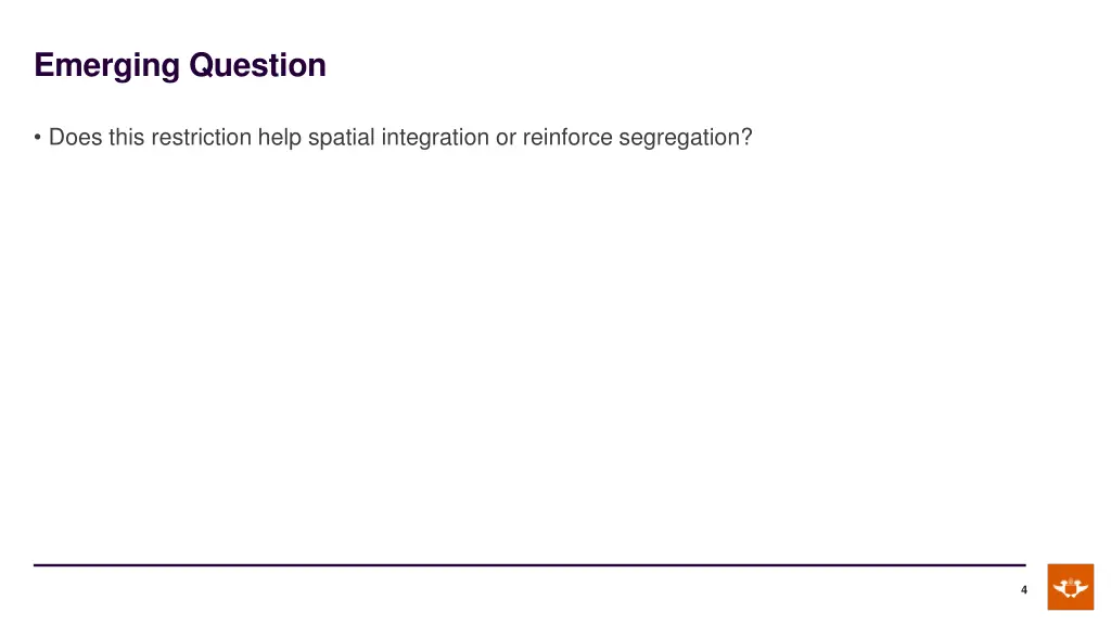 emerging question