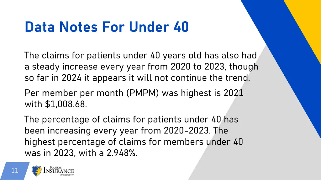 data notes for under 40
