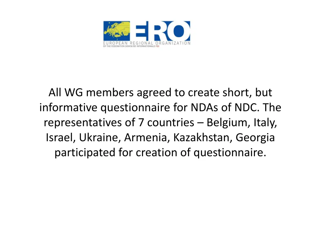 all wg members agreed to create short