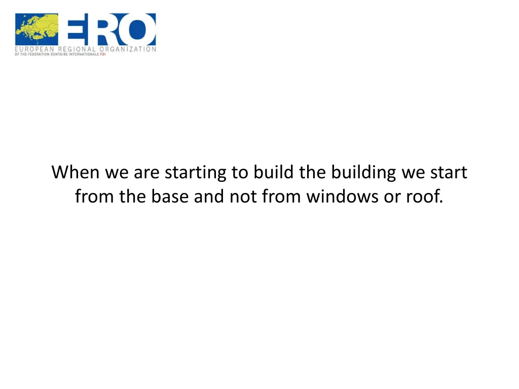 when we are starting to build the building