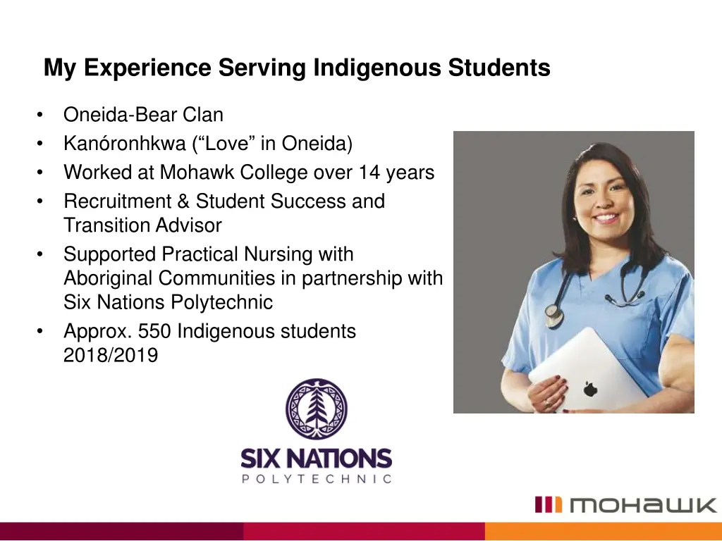 my experience serving indigenous students