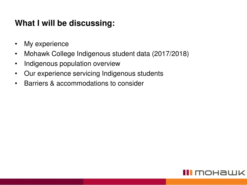 what i will be discussing