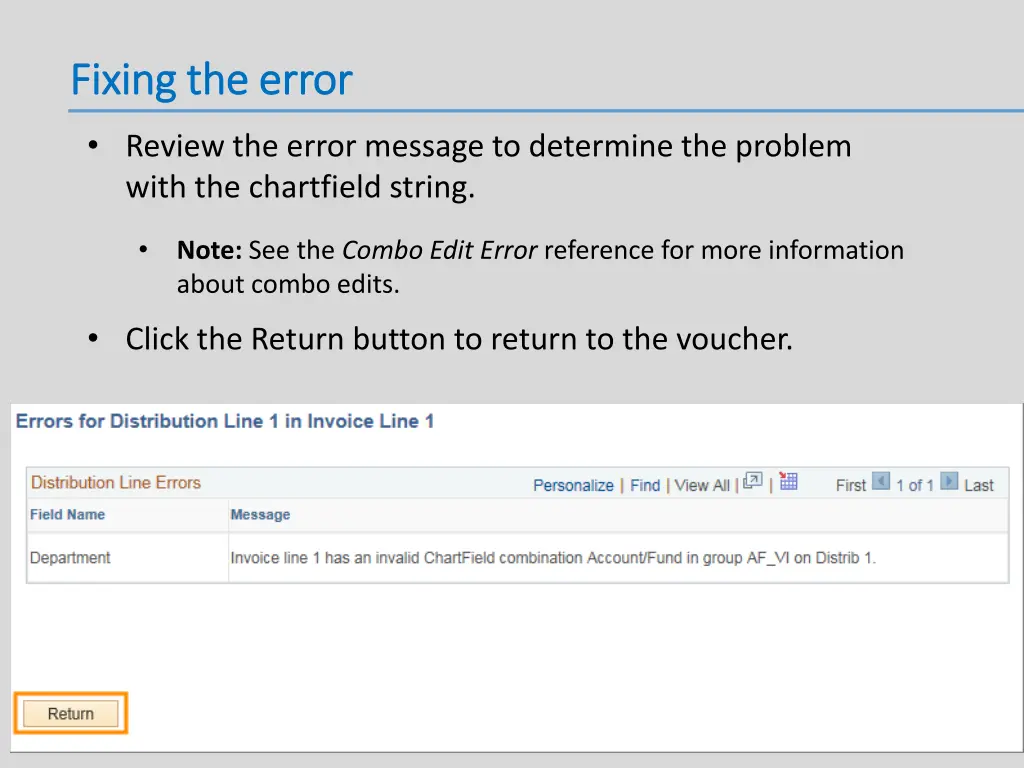 fixing the error fixing the error 3