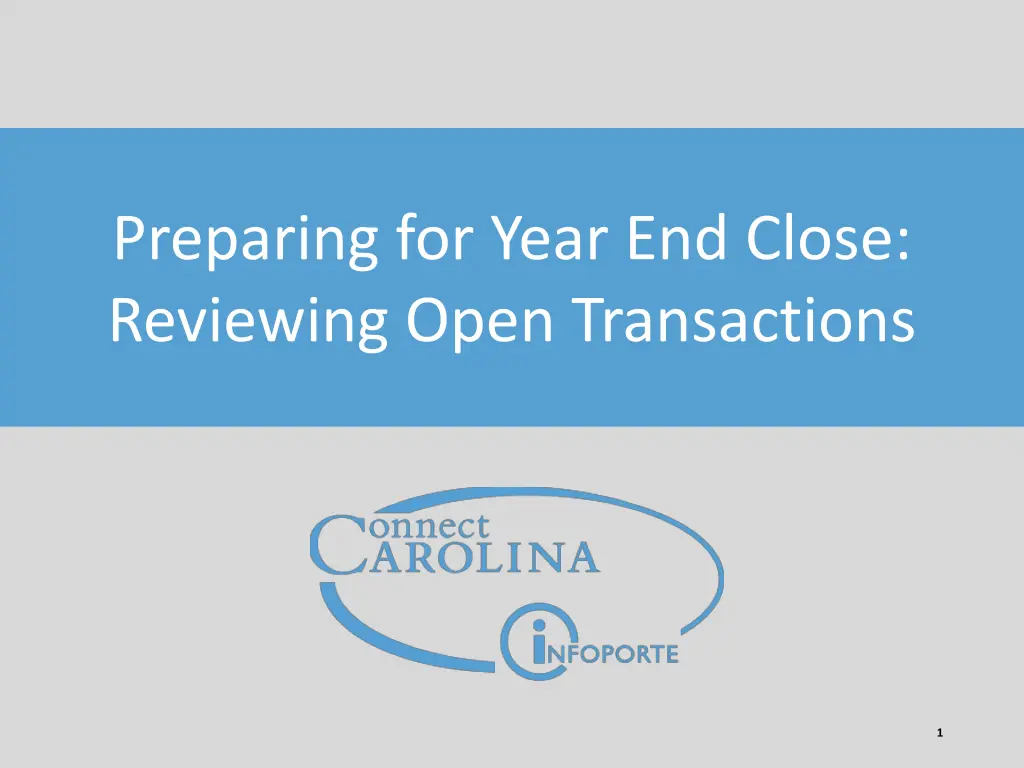 preparing for year end close reviewing open