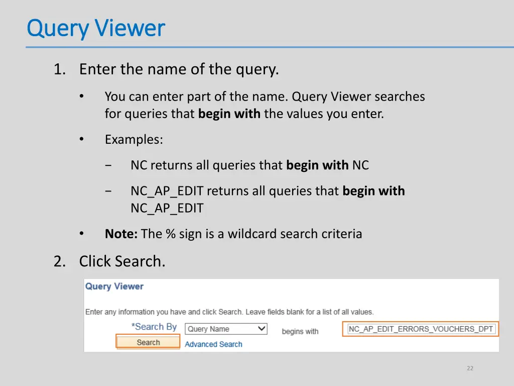query viewer query viewer 1
