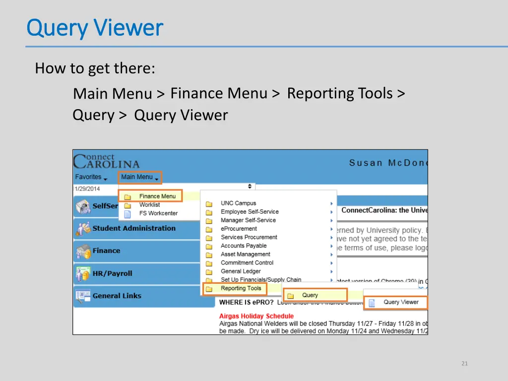 query viewer query viewer