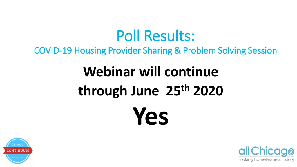 poll results poll results