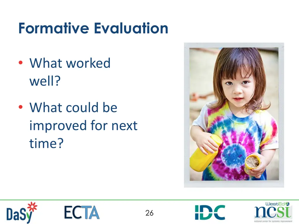 formative evaluation