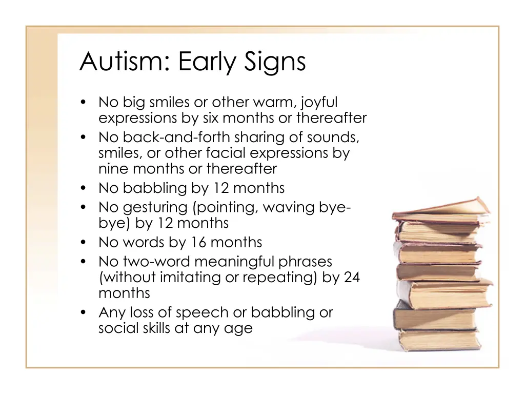 autism early signs 1