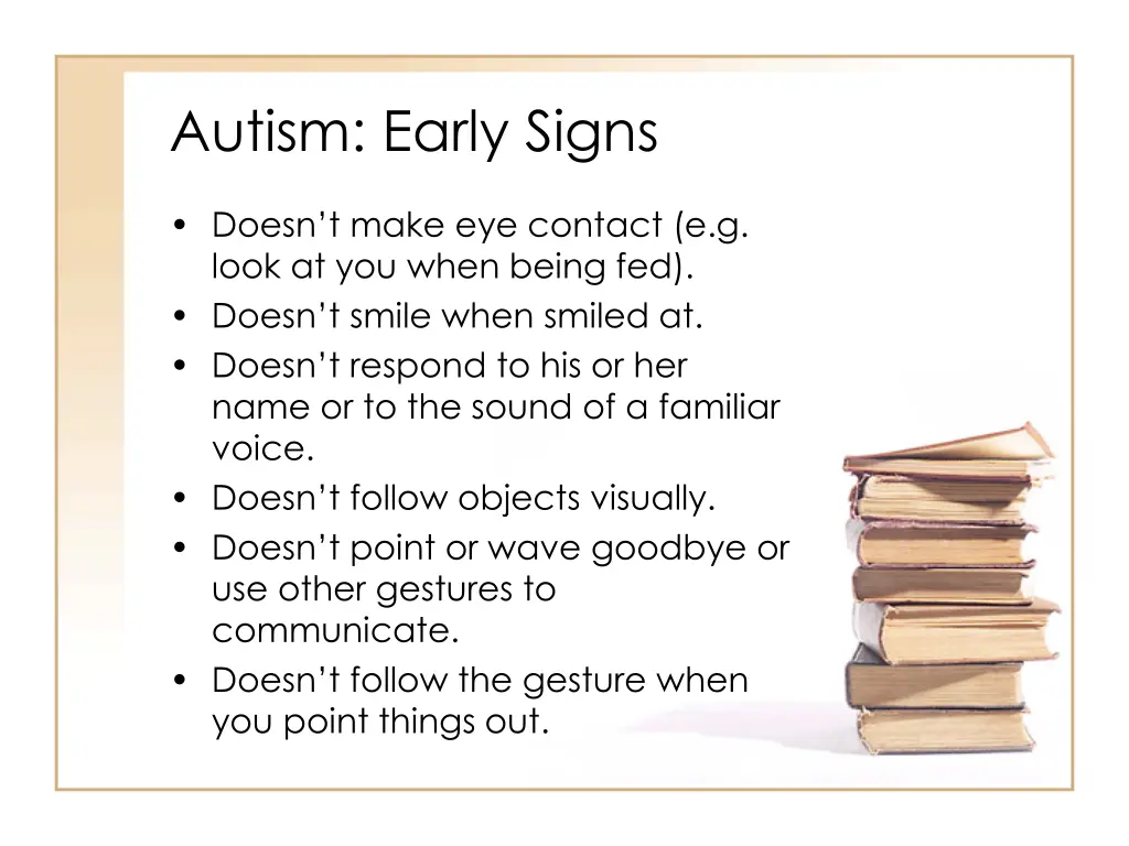 autism early signs 2