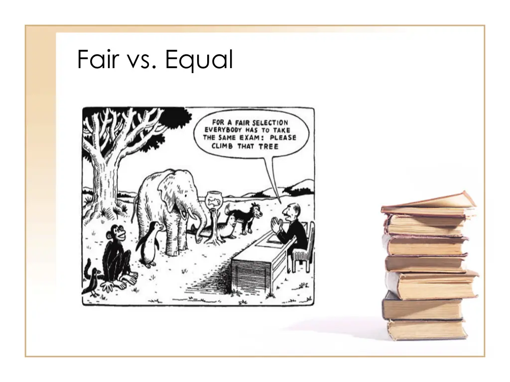fair vs equal