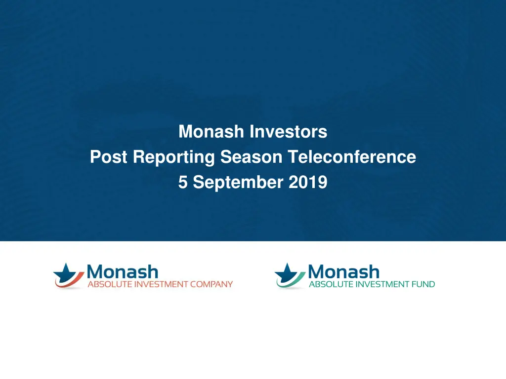 monash investors