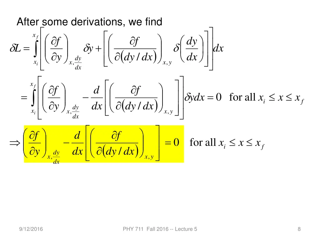 after some derivations we find