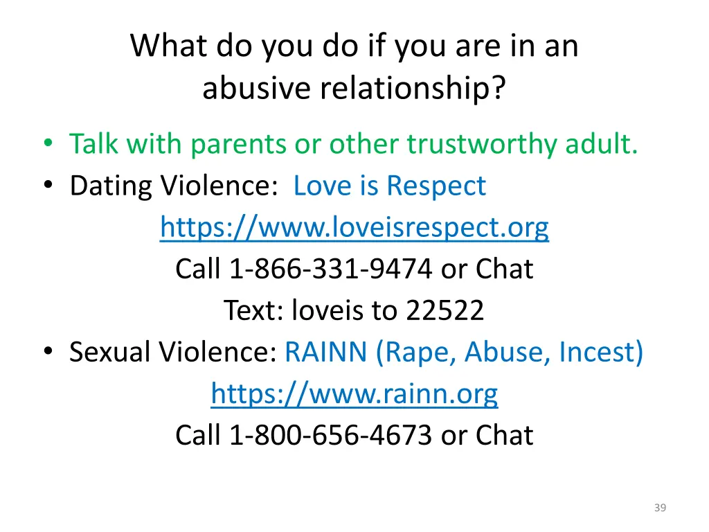 what do you do if you are in an abusive