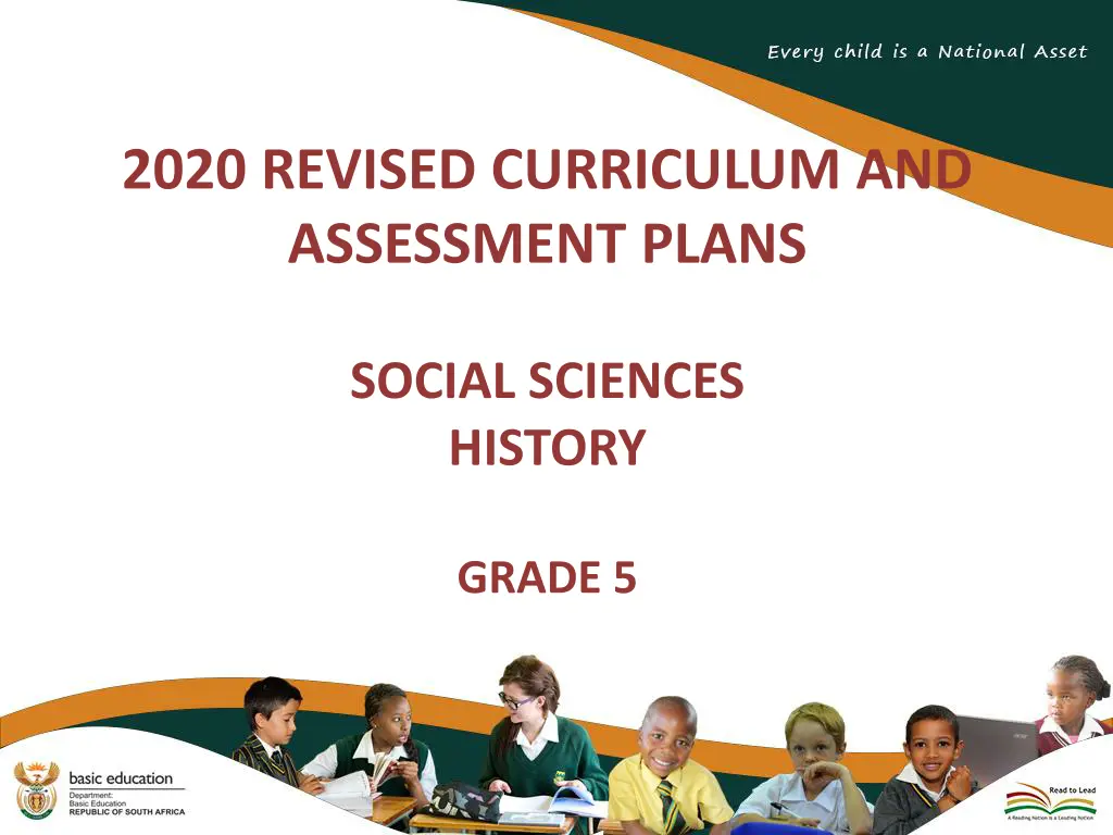 2020 revised curriculum and assessment plans