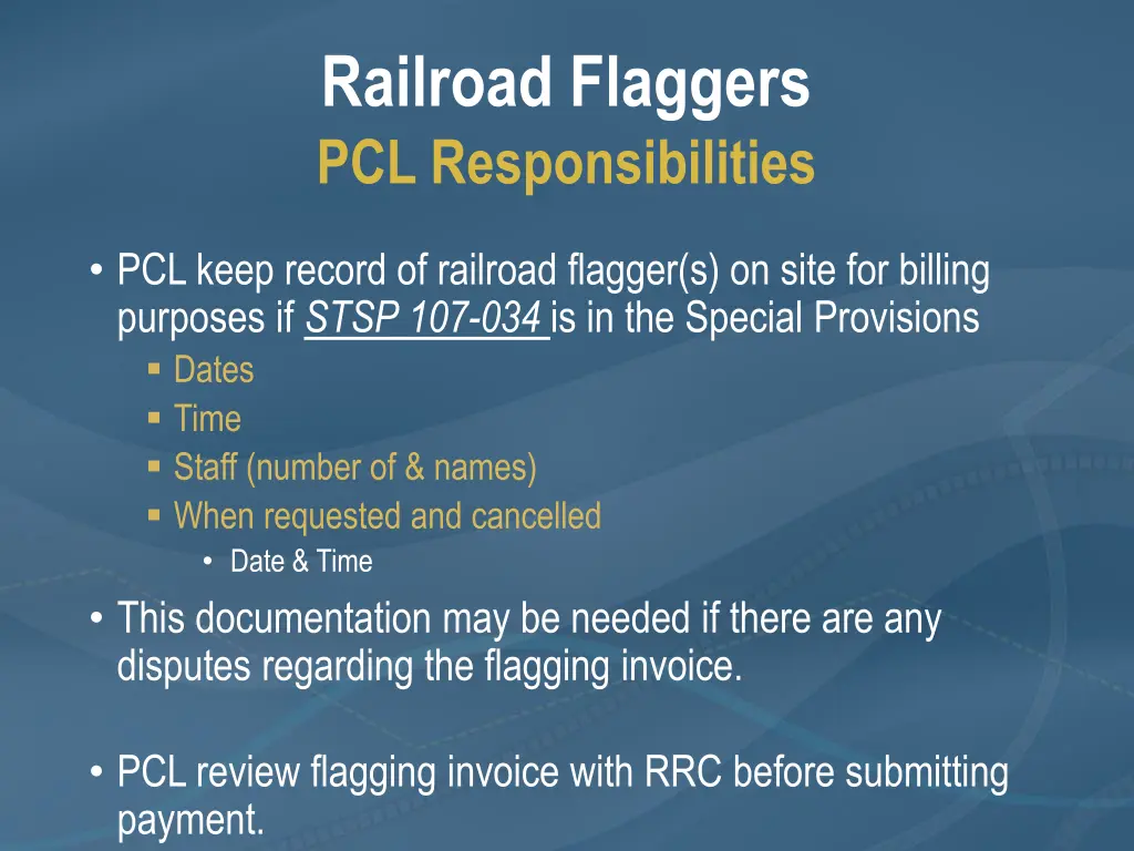 railroad flaggers pcl responsibilities 1