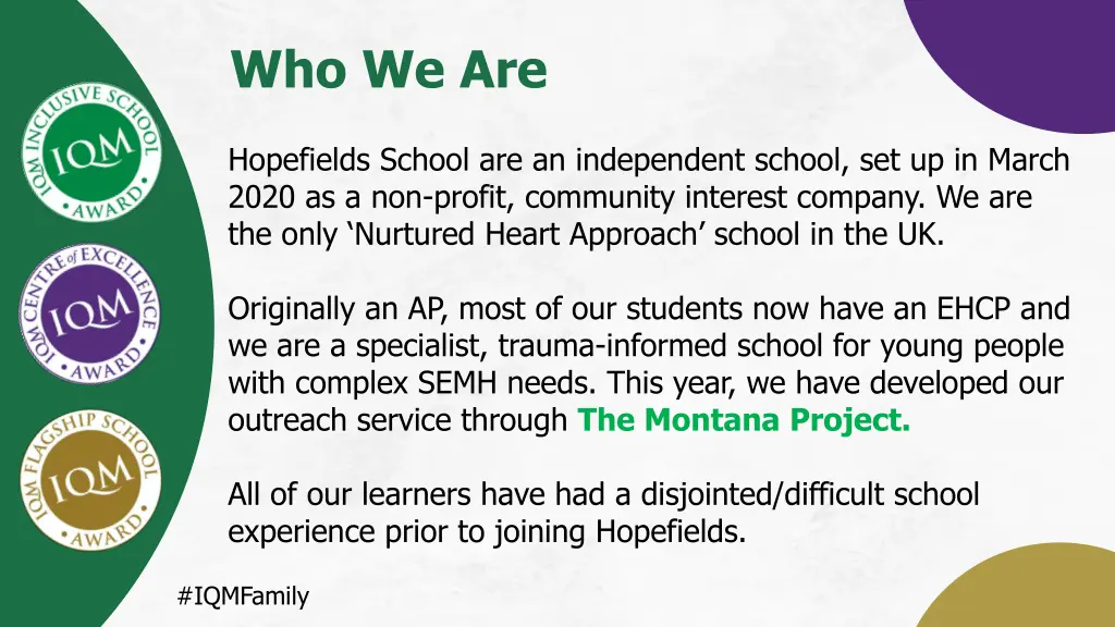 who we are