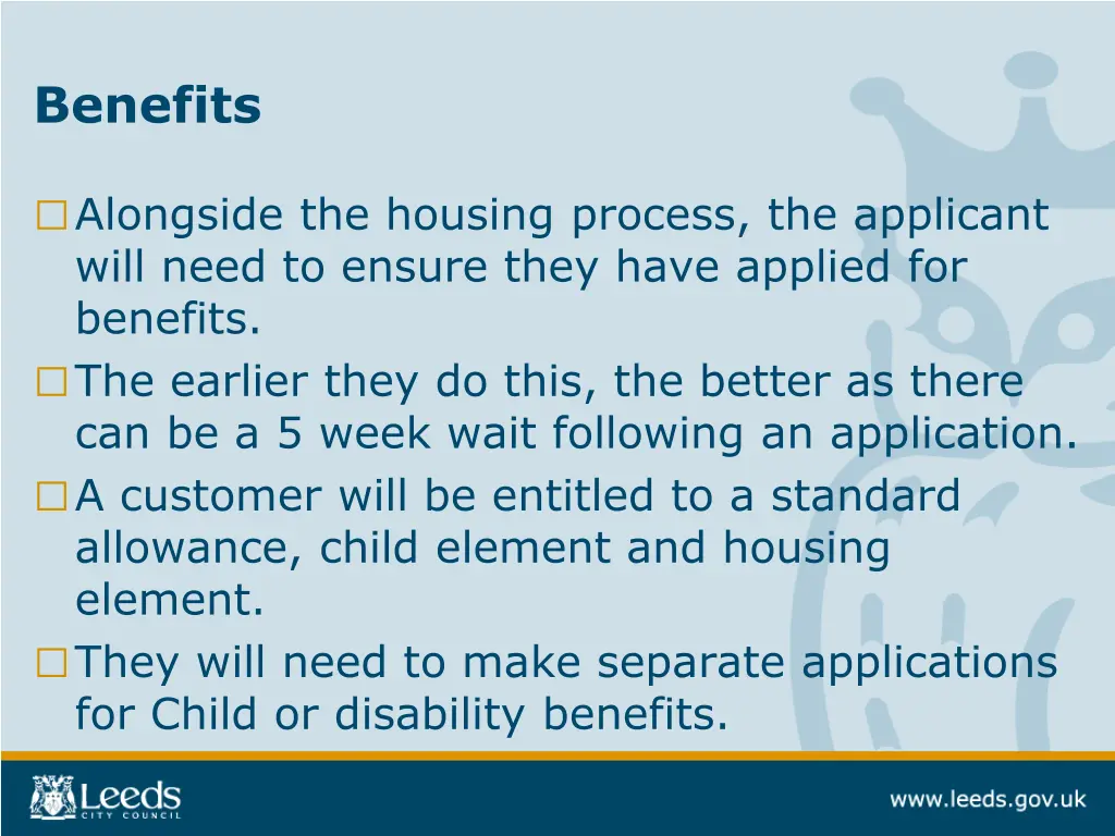 benefits