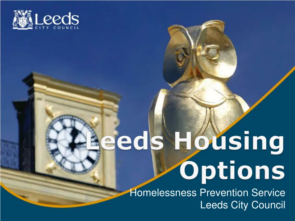homelessness prevention service leeds city council