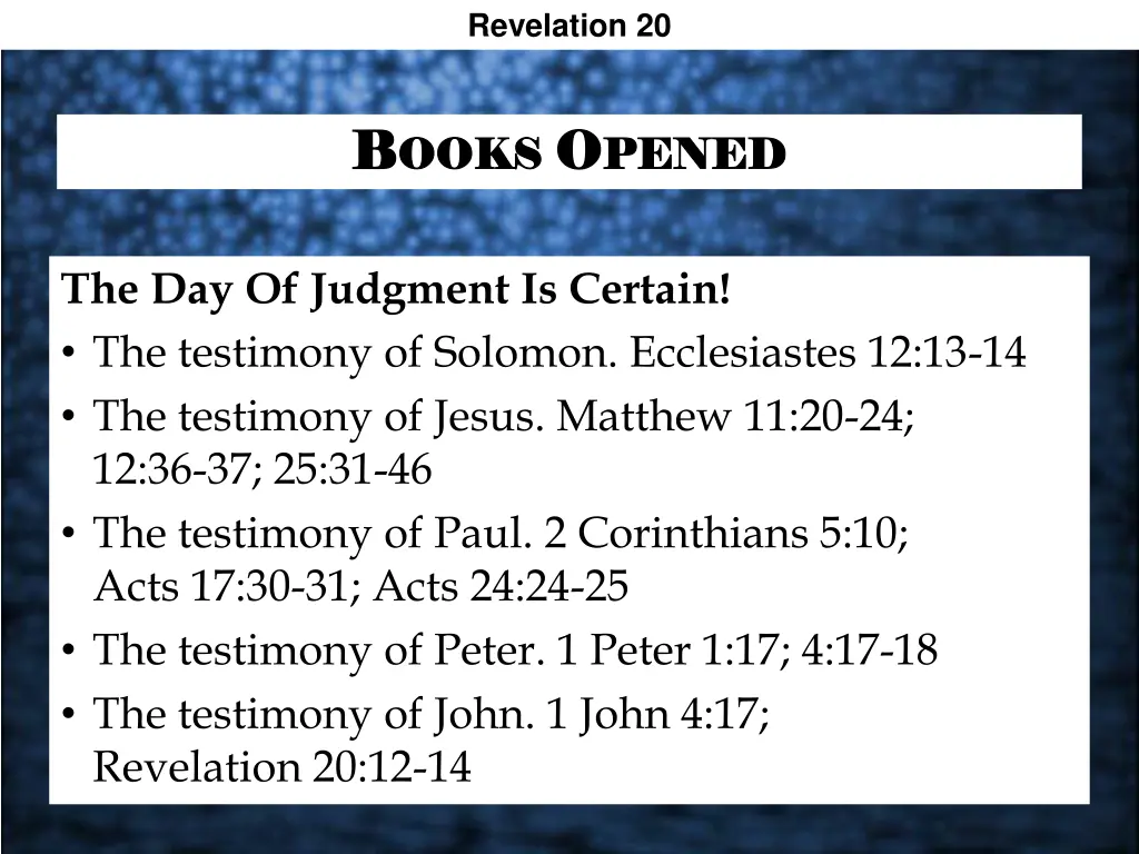 revelation 20 2