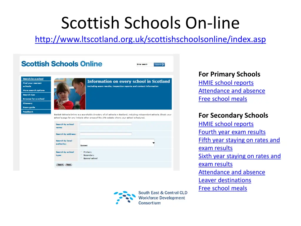scottish schools on line http www ltscotland
