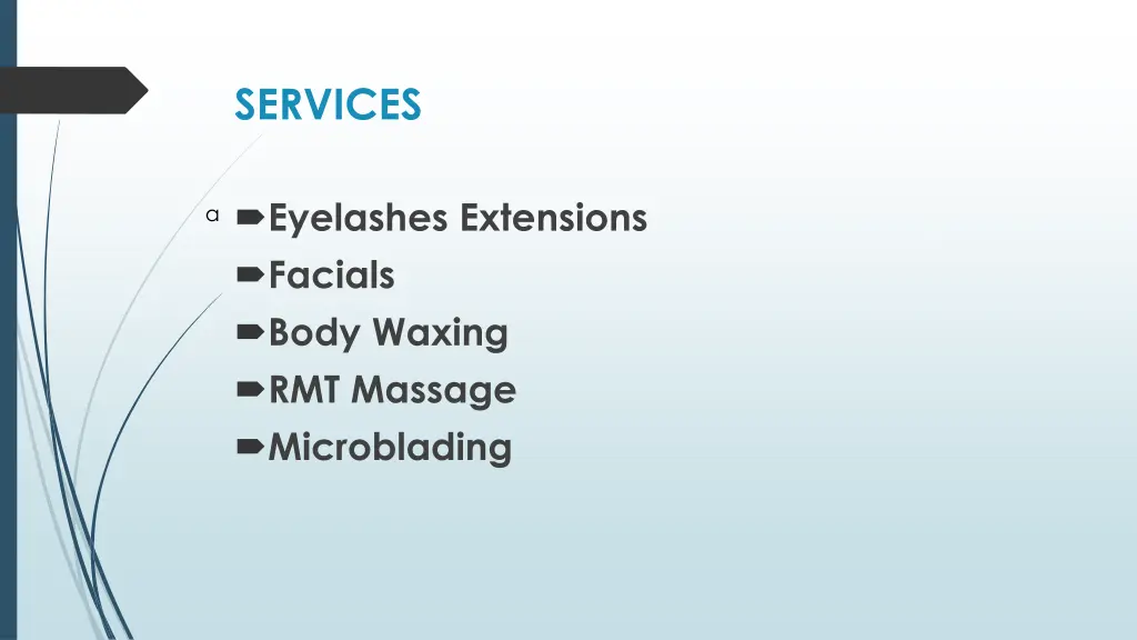 services
