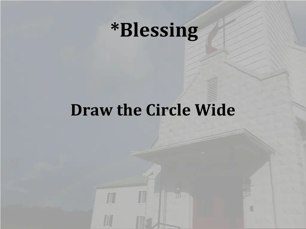 blessing